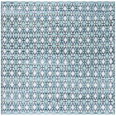 Safavieh Montauk Square Area Rug, Turquoise and Multicolor - 4 x 4 ft. MTK123C-4SQ